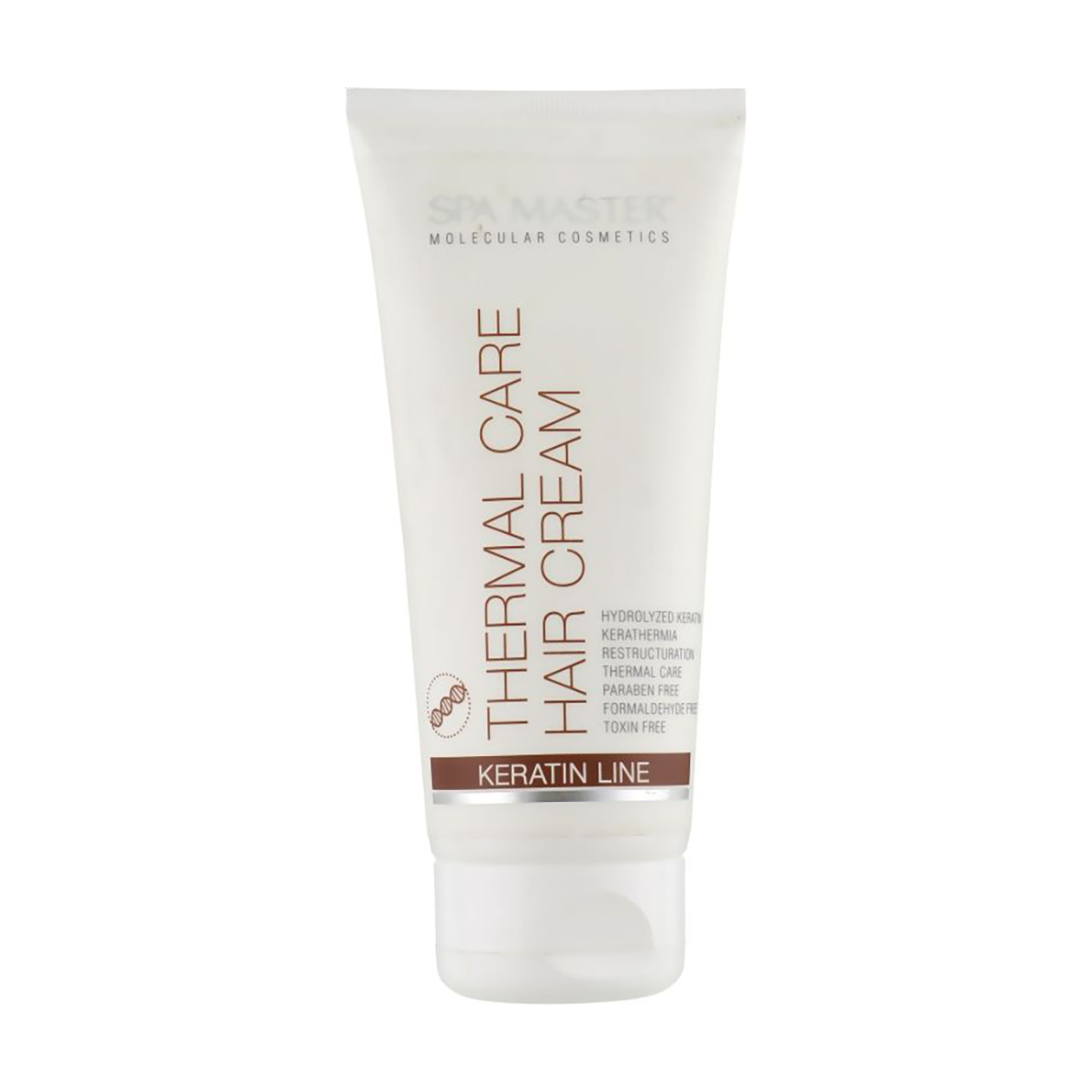Термальний крем для волосся Spa Master Keratin Line Thermal Care Hair Cream з кератином, 200 мл